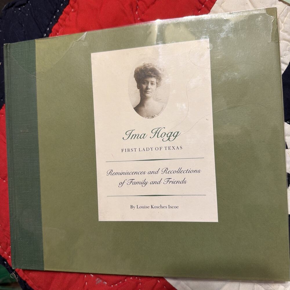 Ima Hogg First Lady of‎ Texas Reminiscences, Iscoe, 1976, invite to Celebration